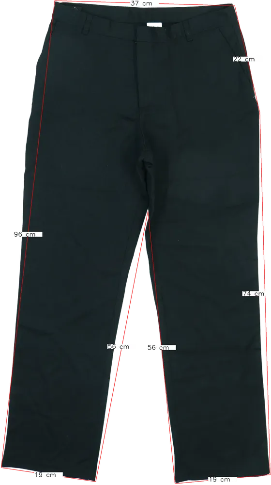 Fekete George Hosszúnadrág EU 164 / UK 14 év / US 14 év/XL