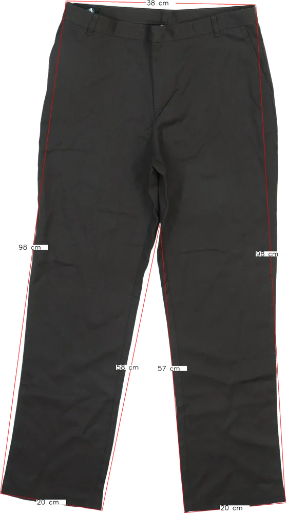 Fekete George Hosszúnadrág EU 170 / UK 15 év / US XL