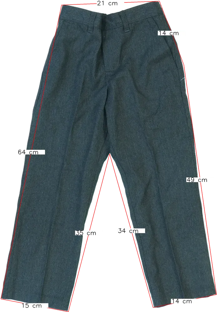 Szürke George Hosszúnadrág EU 110 / UK 5 év / US 5 év/XS