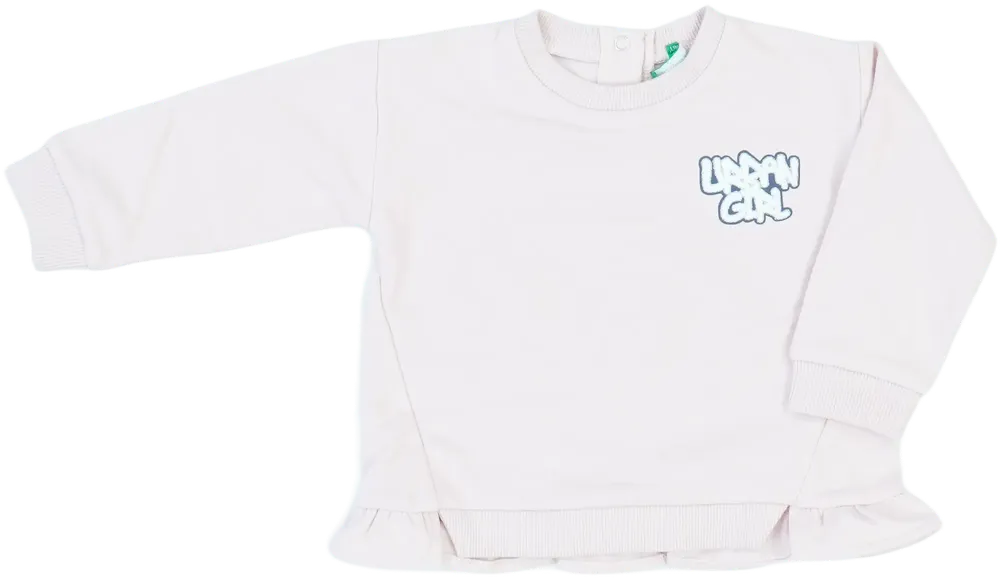 Rózsaszín Benetton Pulóver EU 80 / UK 9-12 hónap / US 12 hónap