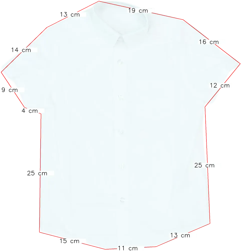 Fehér George Ing EU 110 / UK 5 év / US 5 év/XS