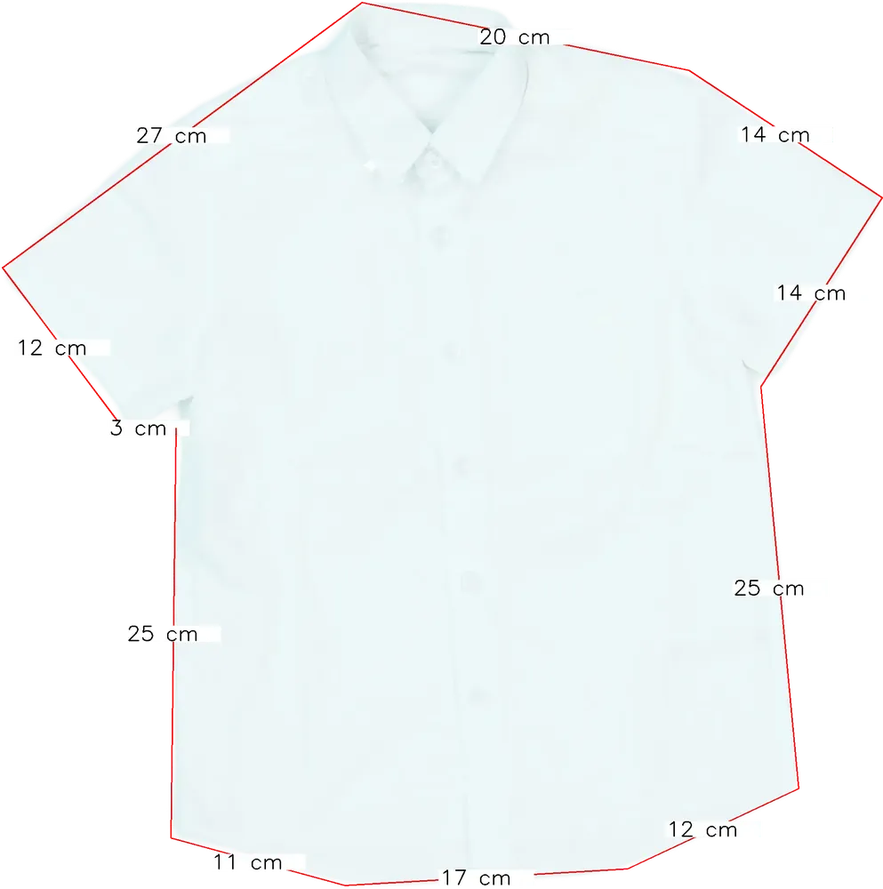 Fehér George Ing EU 116 / UK 6 év / US 6 év/S