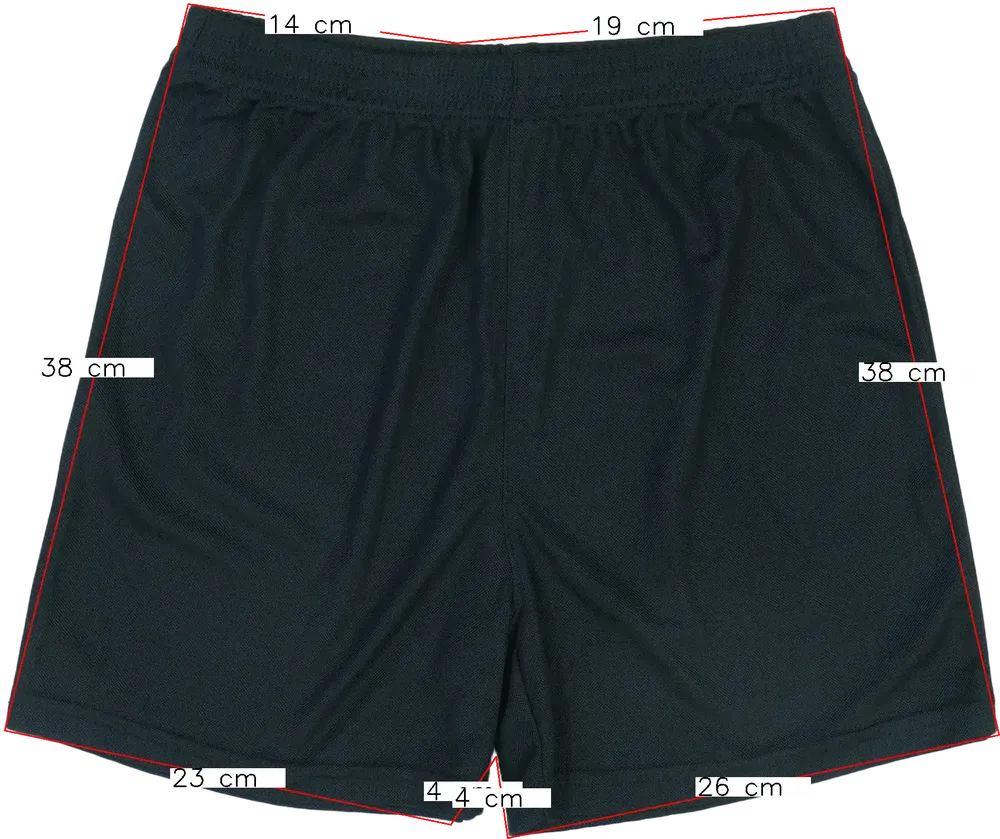 Fekete George Rövidnadrág EU 164 / UK 14 év / US 14 év/XL