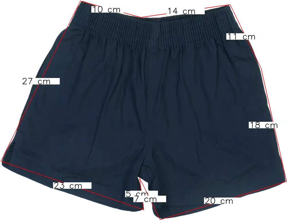 Kék George Rövidnadrág EU 116 / UK 6 év / US 6 év/S