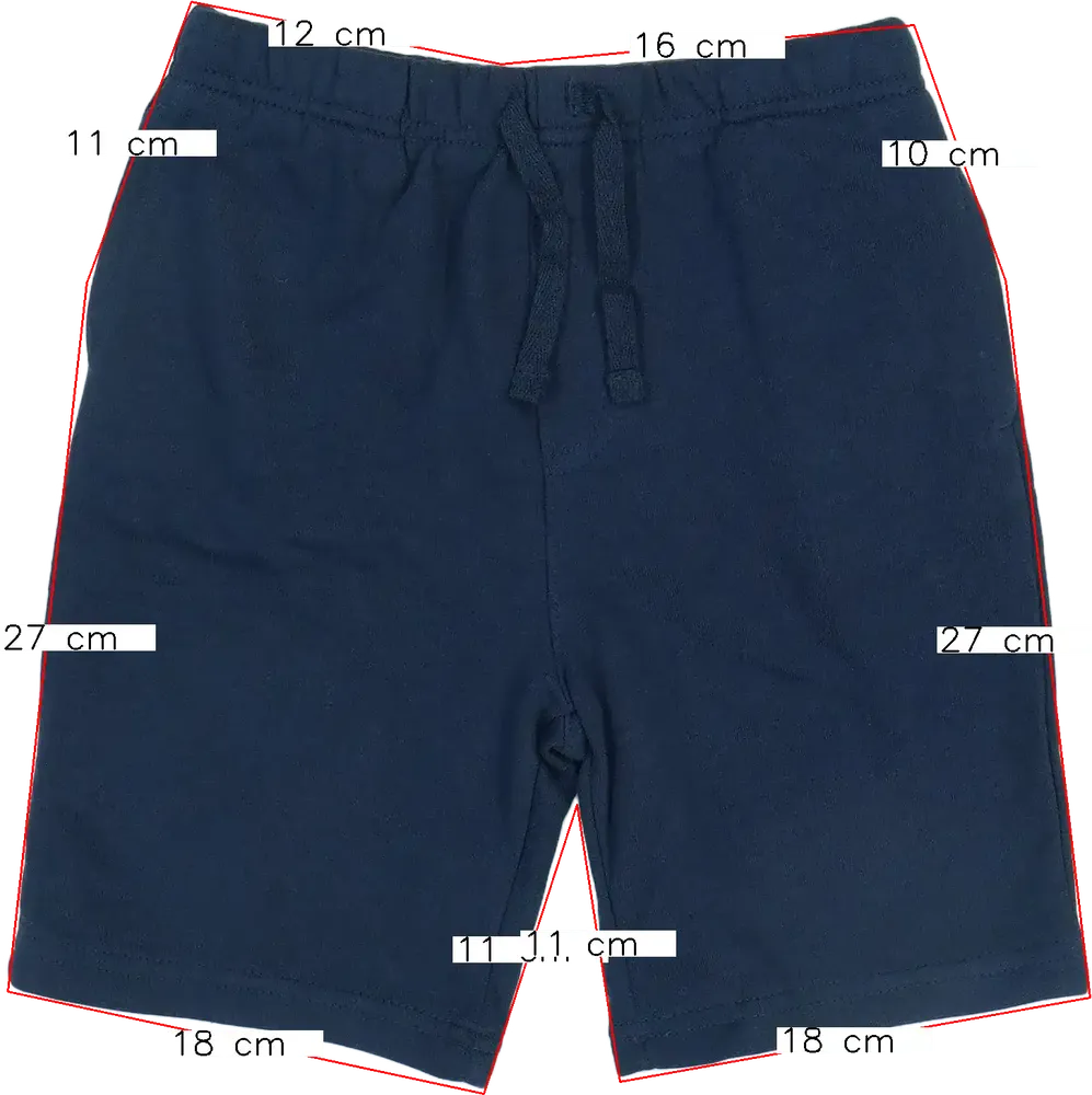 Kék George Rövidnadrág EU 122 / UK 7 év / US 7 év/M