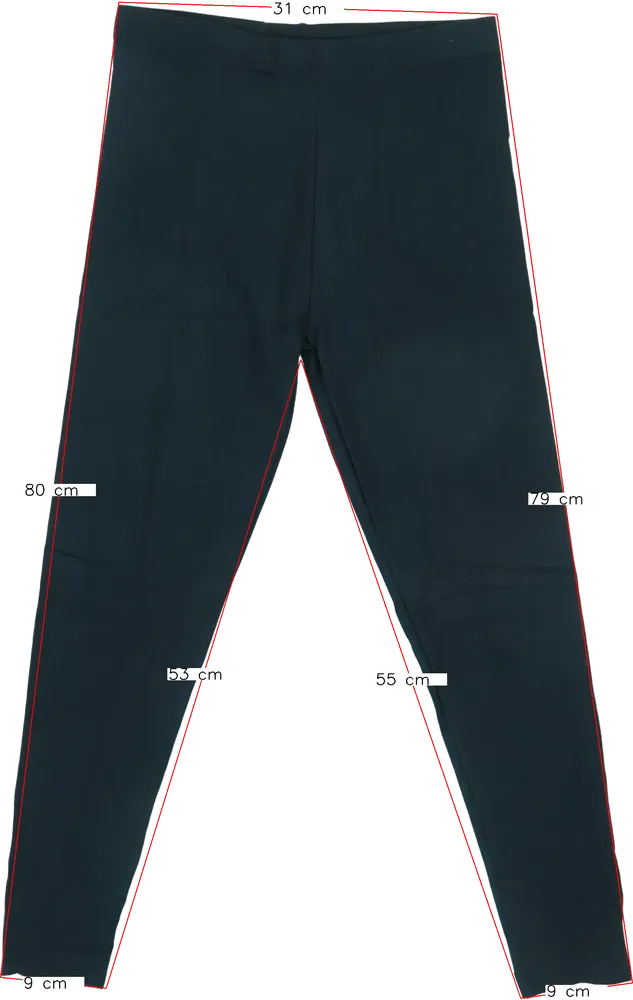 Fekete George Leggings EU 152 / UK 12 év / US 12 év/L