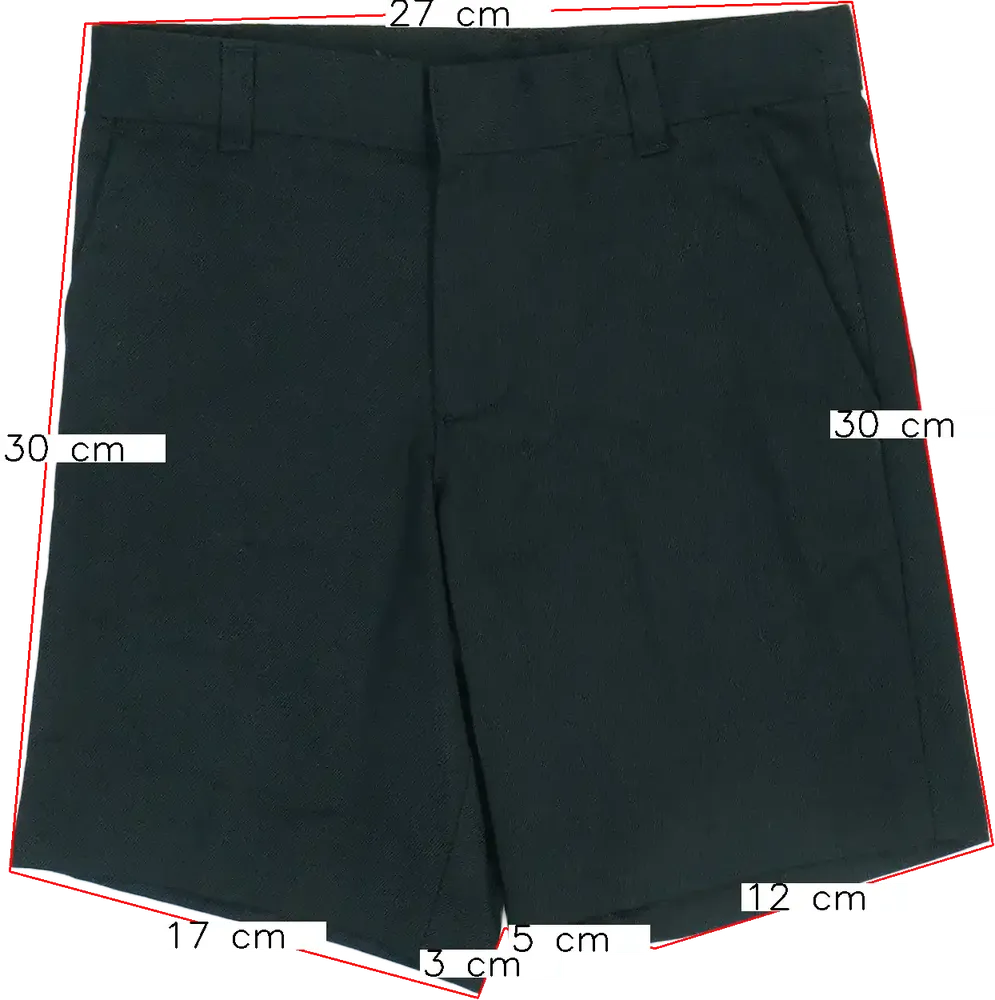 Fekete George Rövidnadrág EU 104 / UK 4 év / US 4T/XS