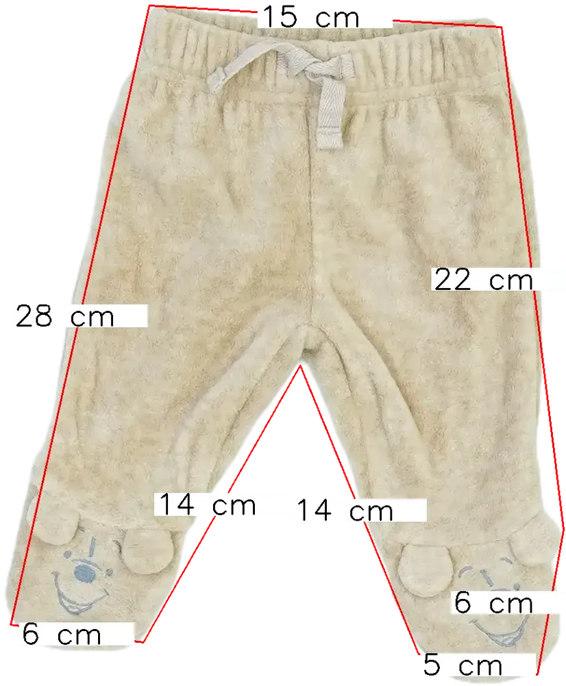 Barna Disney Baby nadrág EU 44 / UK Koraszülött / US Koraszülött