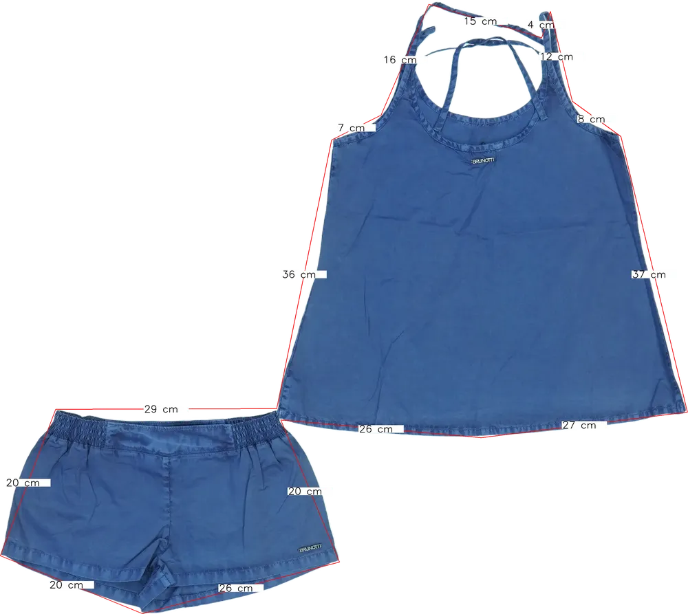 Blue Brunotti 2-piece set - Top &amp; Bottom EU 152 / UK 12 years / US 12 years/L