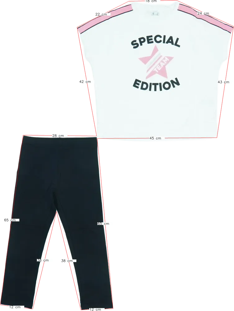 Multicoloured OVS 2-piece set - Top &amp; Bottom EU 146 / UK 11 years / US 12 years/L