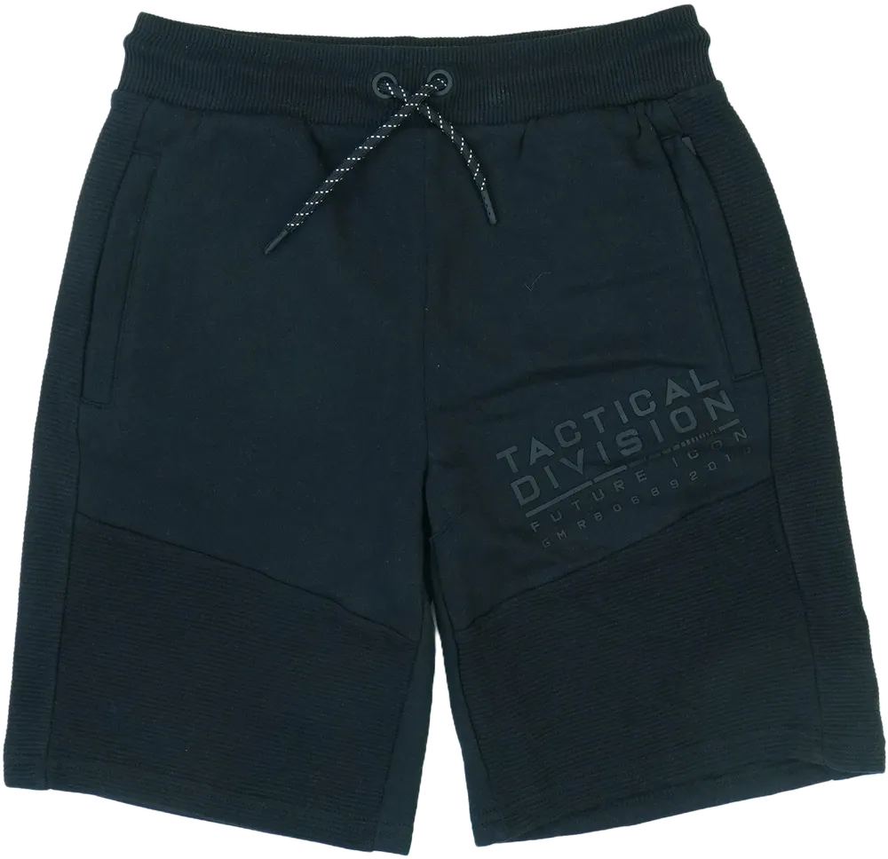 Fekete George Rövidnadrág EU 152 / UK 12 év / US 12 év/L