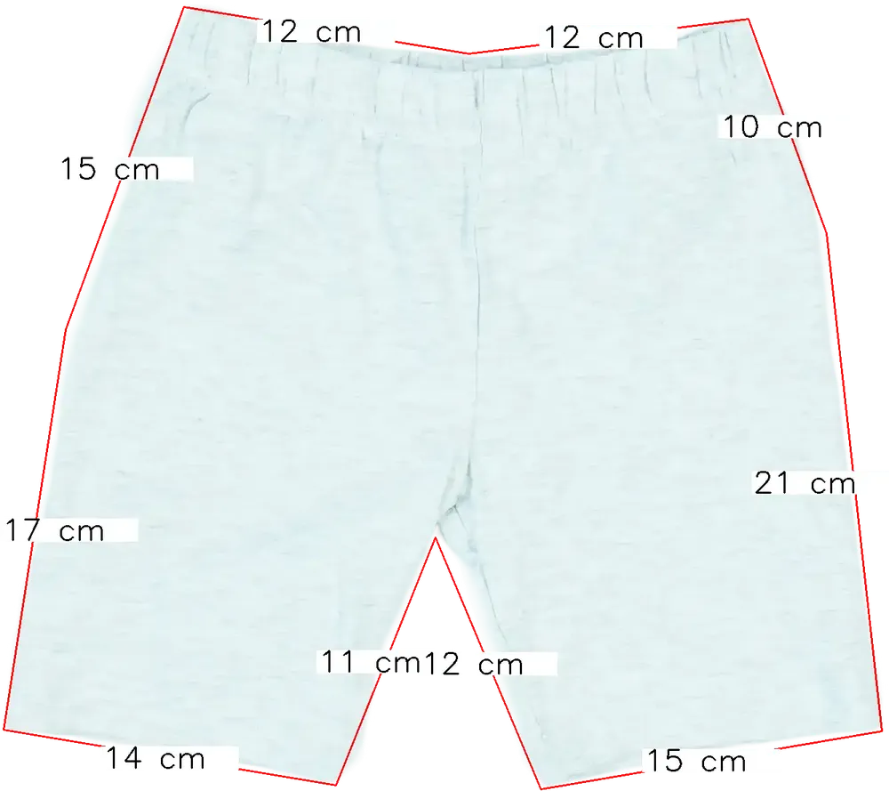 Szürke George Rövidnadrág EU 134 / UK 9 év / US 9 év/L