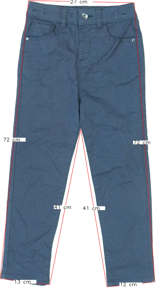Szürke George Hosszúnadrág EU 122 / UK 7 év / US 7 év/M