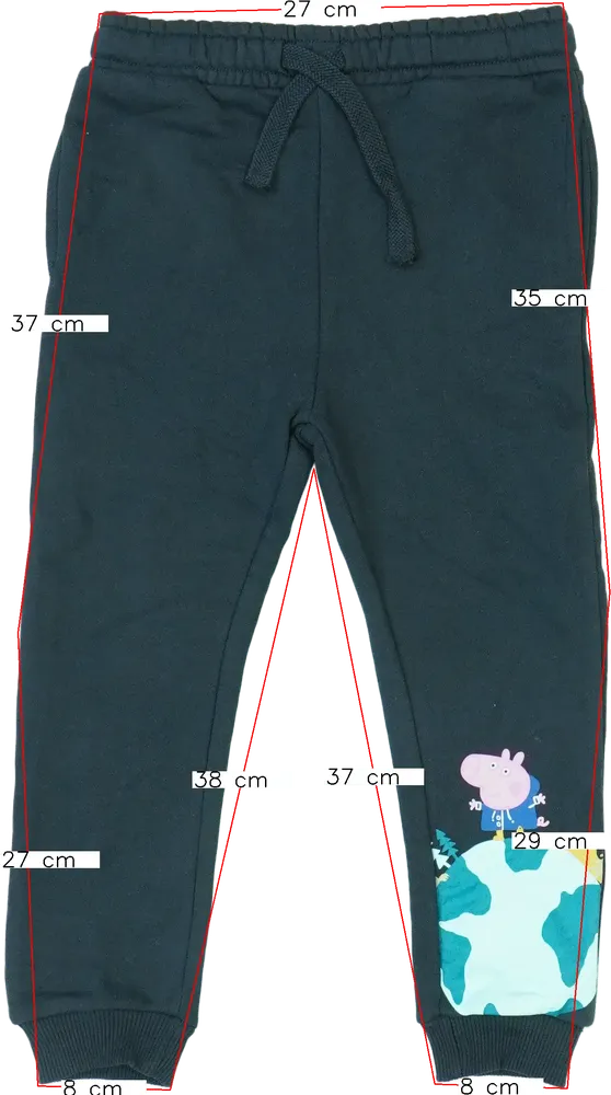 Szürke Peppa Pig Melegítőnadrág EU 110 / UK 5 év / US 5 év/XS