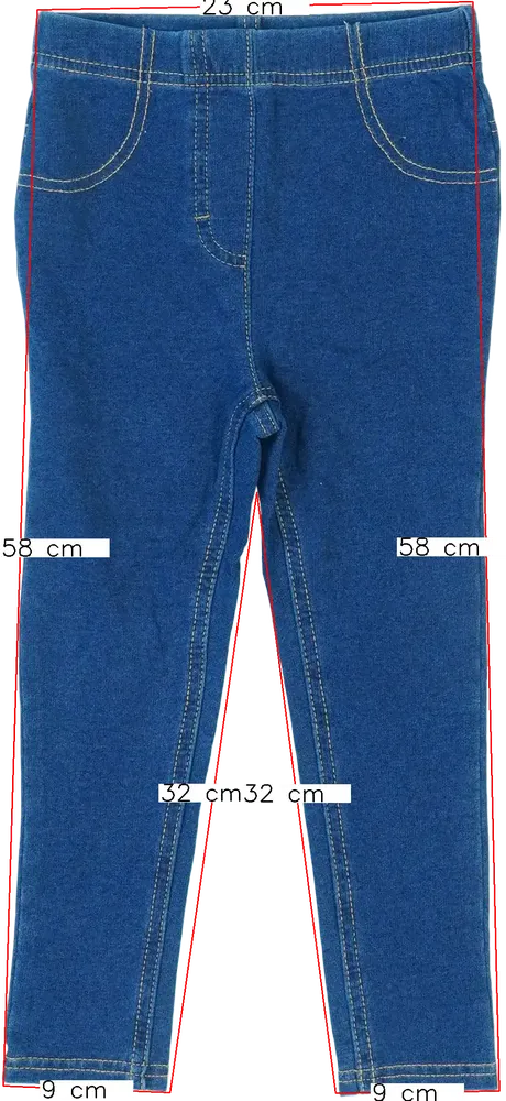 Kék George Farmernadrág EU 110 / UK 5 év / US 5 év/XS