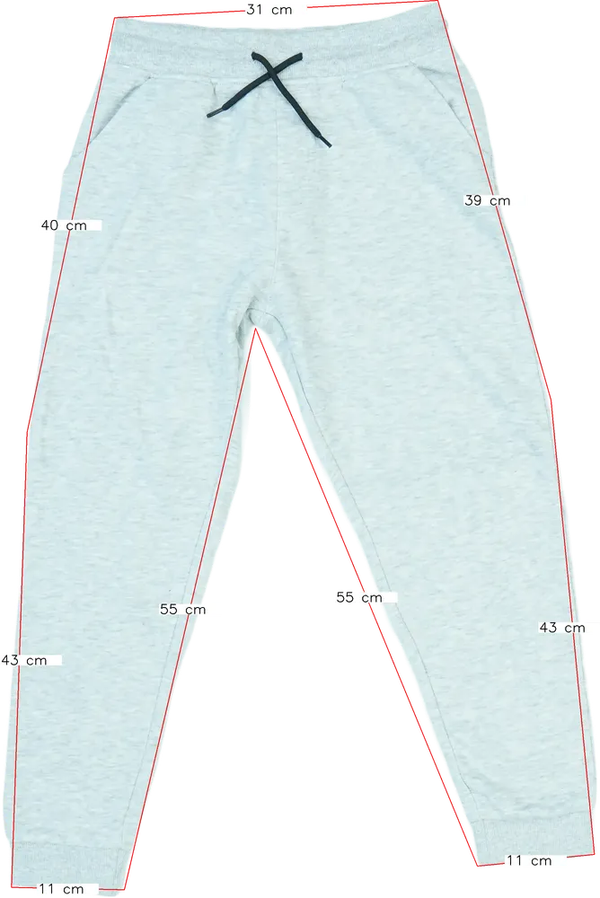 Szürke George Melegítőnadrág EU 146 / UK 11 év / US 12 év/L