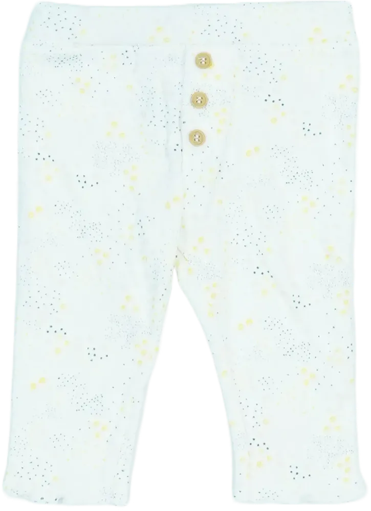 Fehér Benetton Hosszúnadrág EU 62 / UK 0-3 hónap / US 0-3 hónap