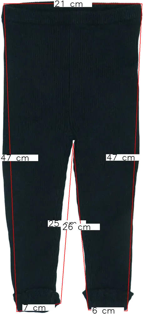 Fekete George Leggings EU 92 / UK 2 év / US 2T