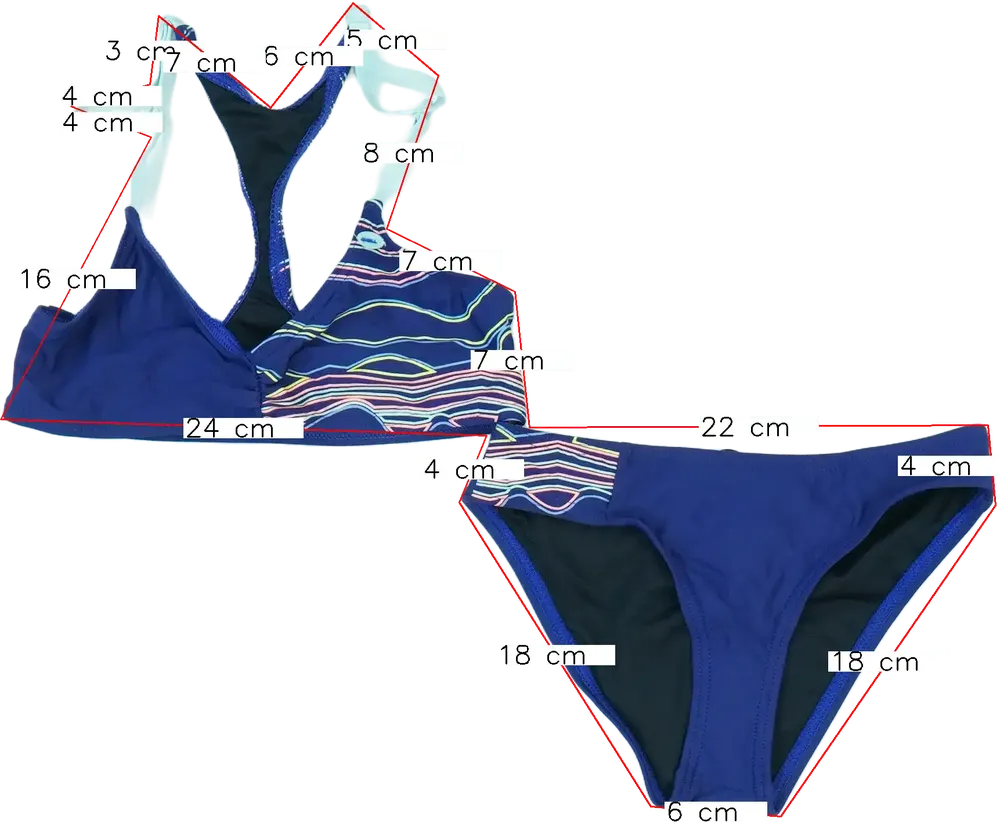 Kék O'neill Bikini EU 128 / UK 8 év / US 8 év/M