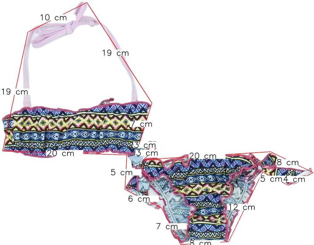 Többszínű Overkids Bikini EU 116 / UK 6 év / US 6 év/S