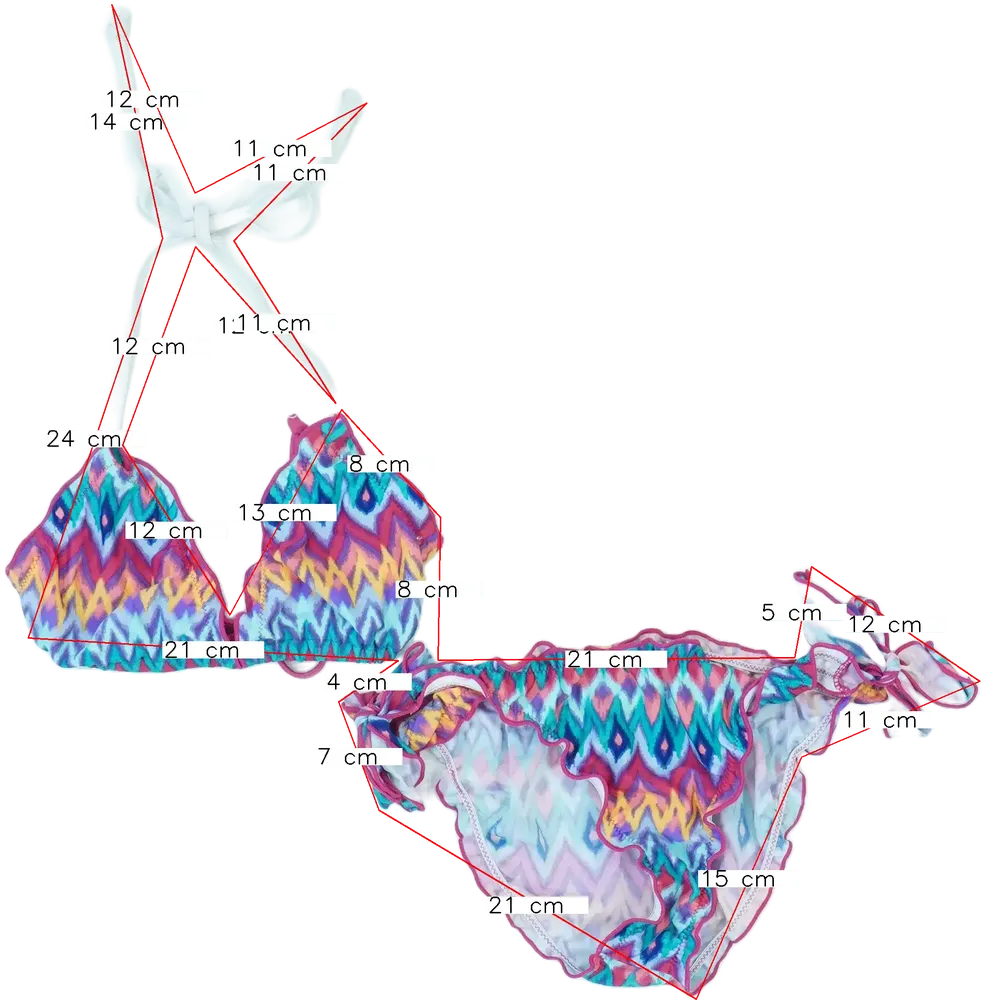 Többszínű Overkids Bikini EU 176 / UK 16 év / US XL