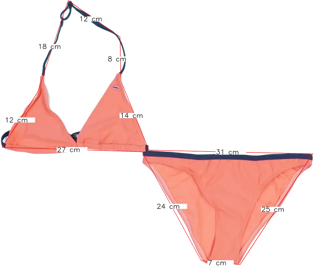 Rózsaszín O'neill Bikini EU 164 / UK 14 év / US 14 év/XL