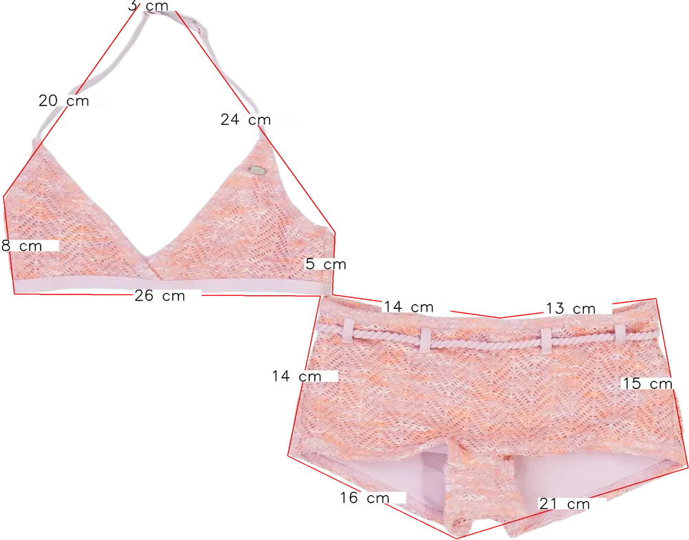 Rózsaszín O'neill Bikini EU 152 / UK 12 év / US 12 év/L