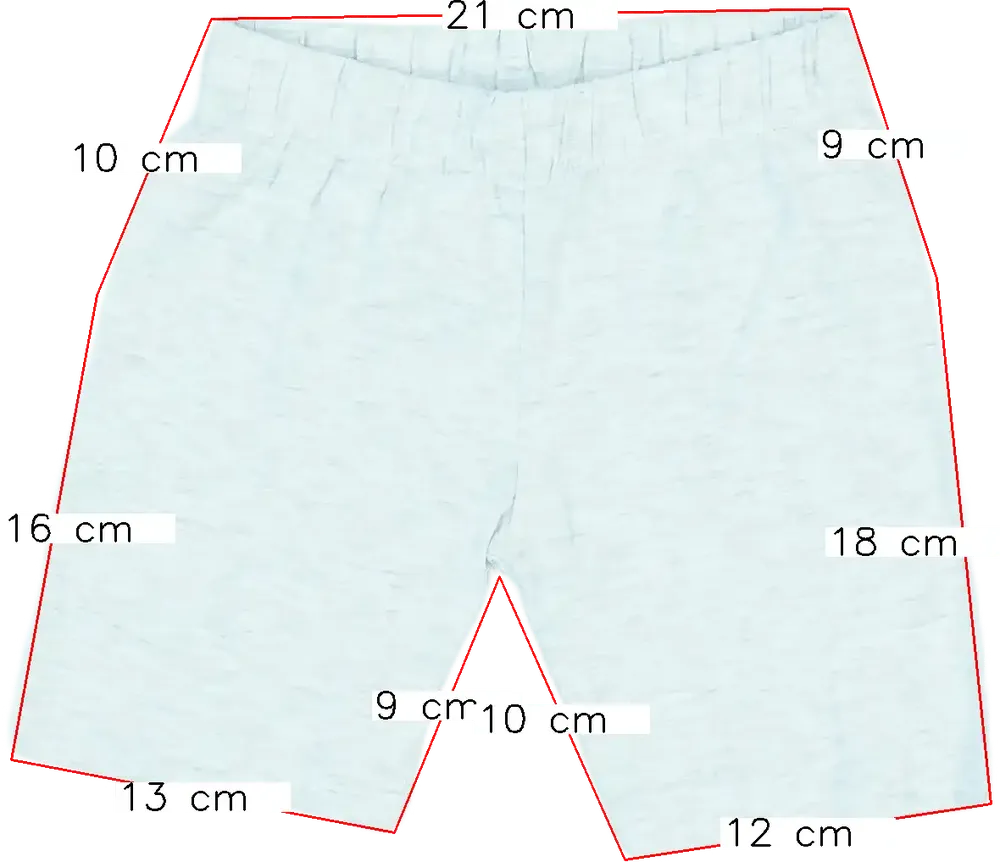 Szürke George Rövidnadrág EU 116 / UK 6 év / US 6 év/S