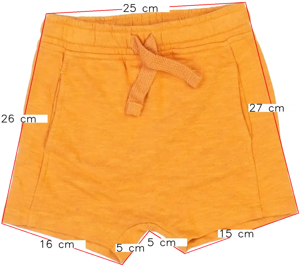 Sárga (narancs) George Rövidnadrág EU 98 / UK 3 év / US 3T