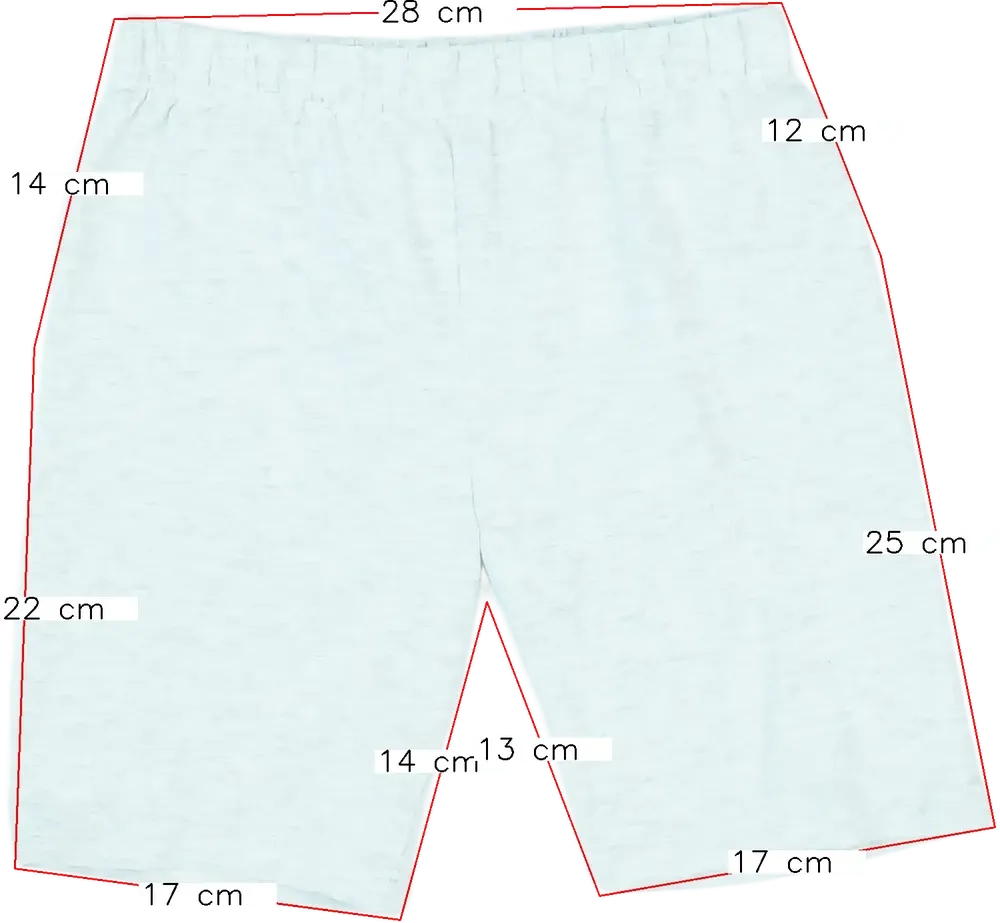 Szürke George Rövidnadrág EU 152 / UK 12 év / US 12 év/L