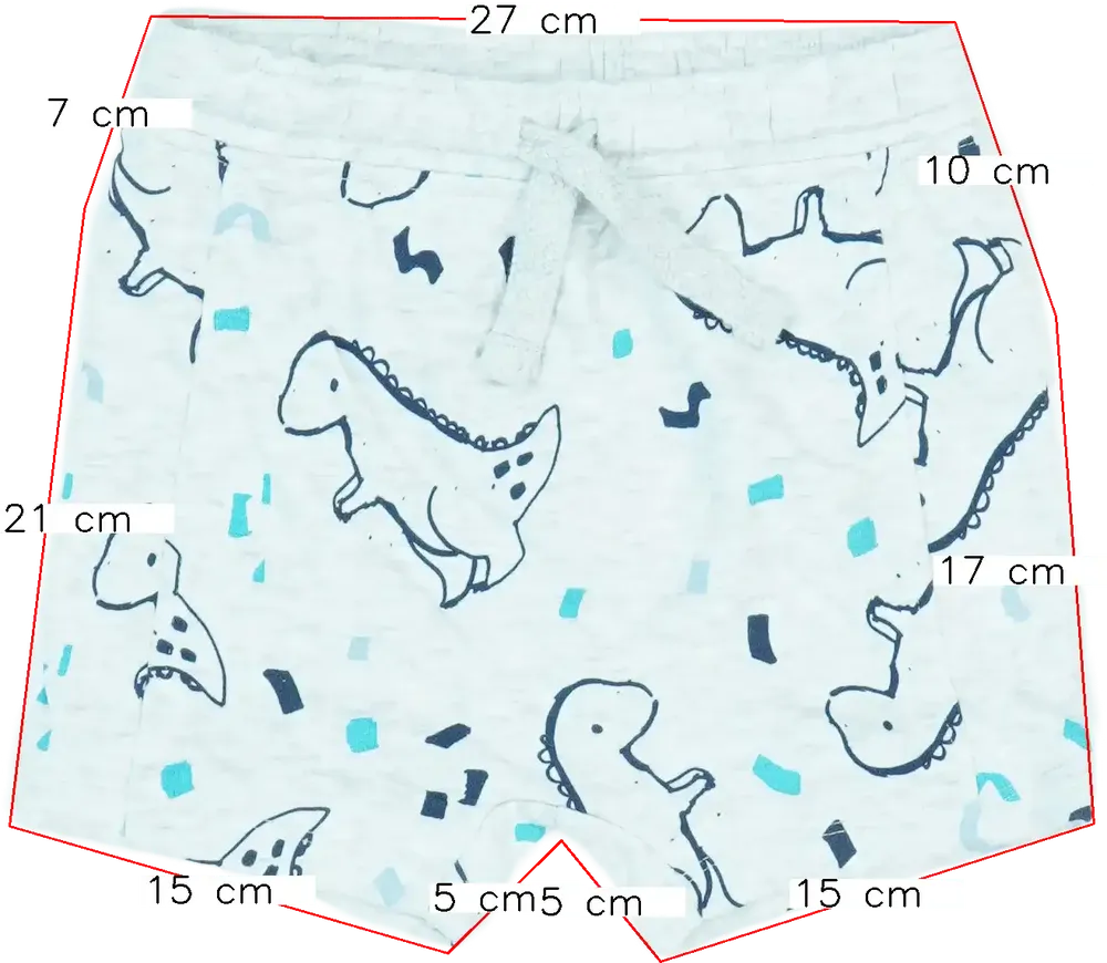 Szürke George Rövidnadrág EU 104 / UK 4 év / US 4T/XS