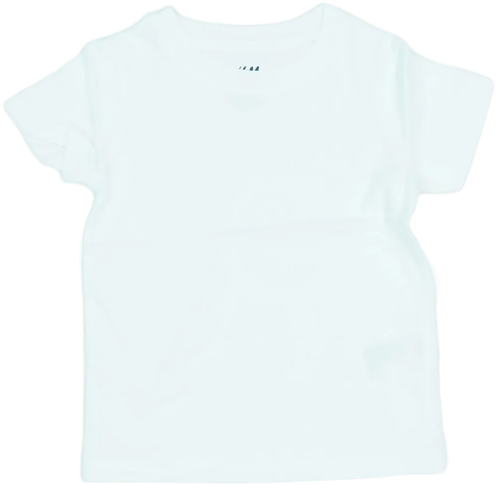 Fehér H&amp;M Póló EU 92 / UK 2 év / US 2T