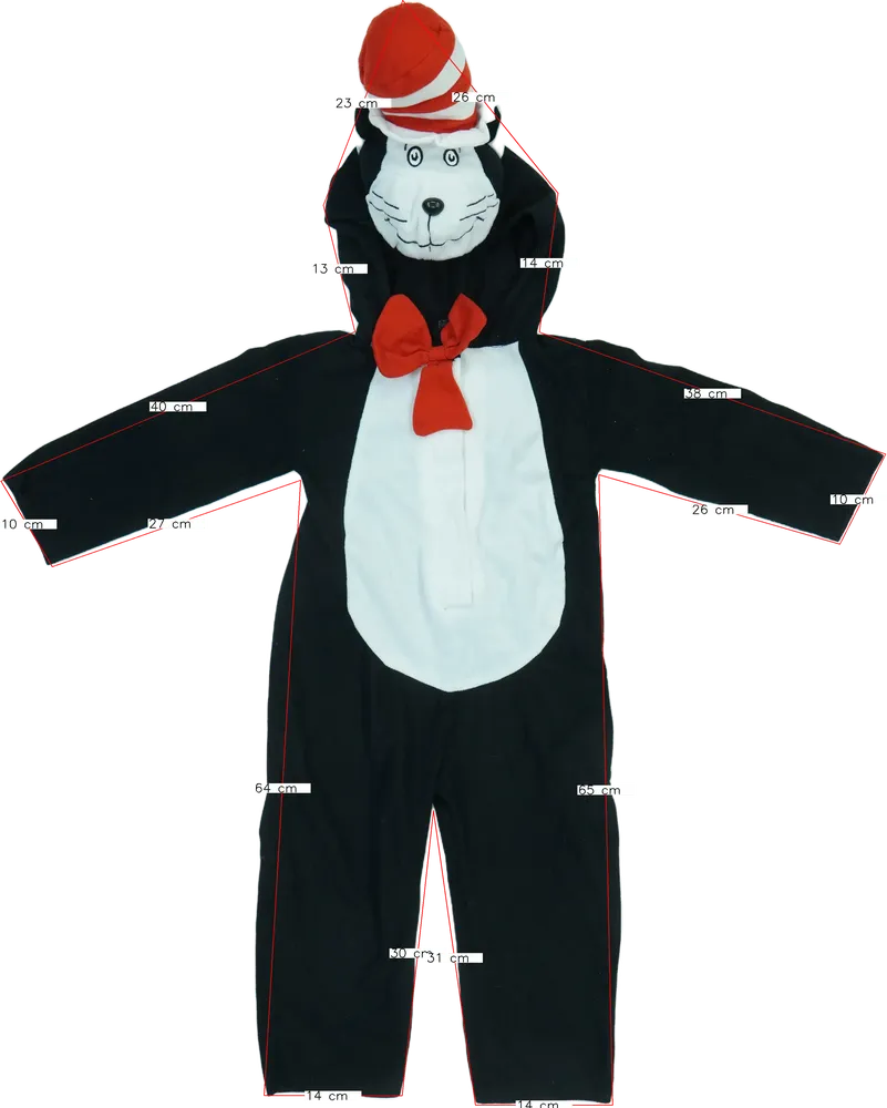 Fekete Egyéb Jelmez EU 110 / UK 5 év / US 5 év/XS