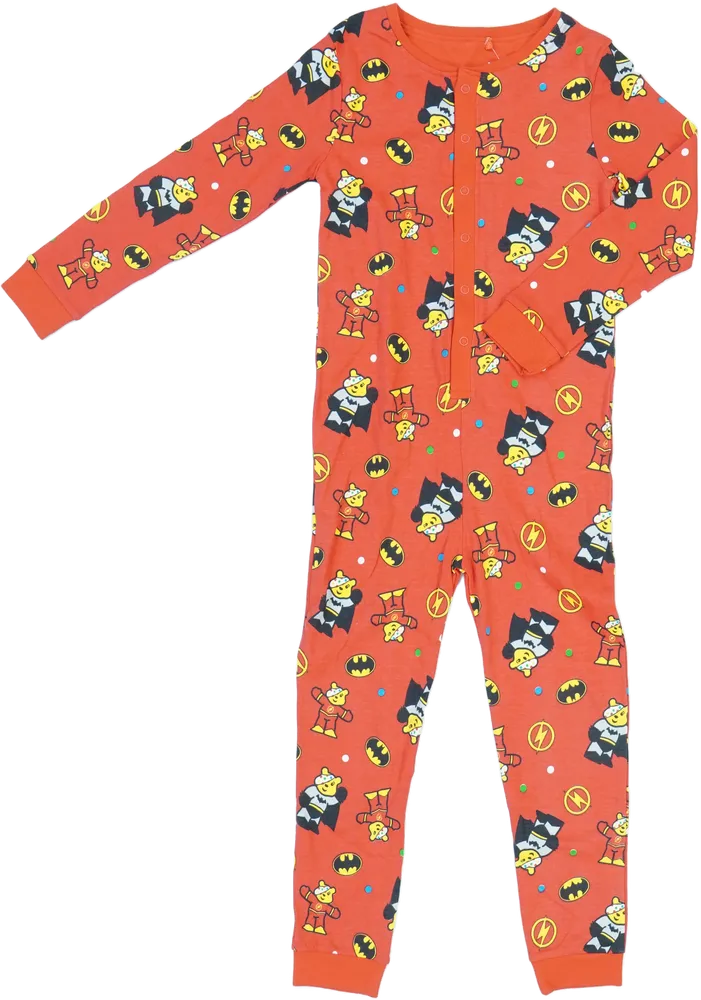 Piros DC Pizsama overál EU 122 / UK 7 év / US 7 év/M