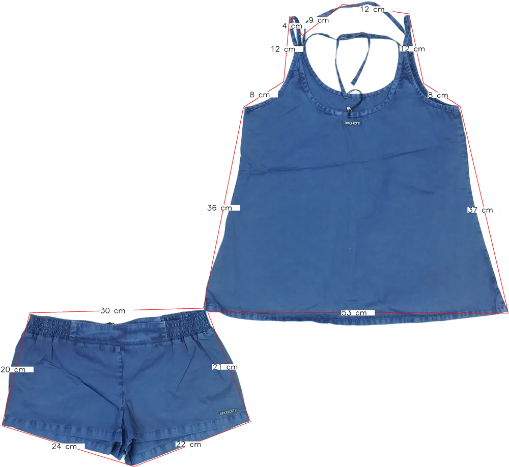 Kék Brunotti 2 részes szett - Felsőruházat és nadrág EU 152 / UK 12 év / US 12 év/L
