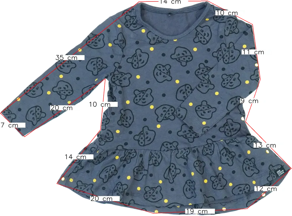 Szürke George Ruha EU 86 / UK 12-18 hónap / US 18 hónap