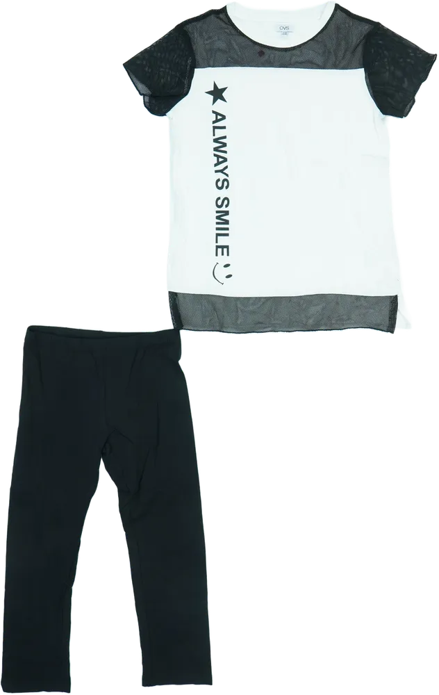 White OVS 2-piece set - Top &amp; Bottom EU 164 / UK 14 years / US 14 years/XL