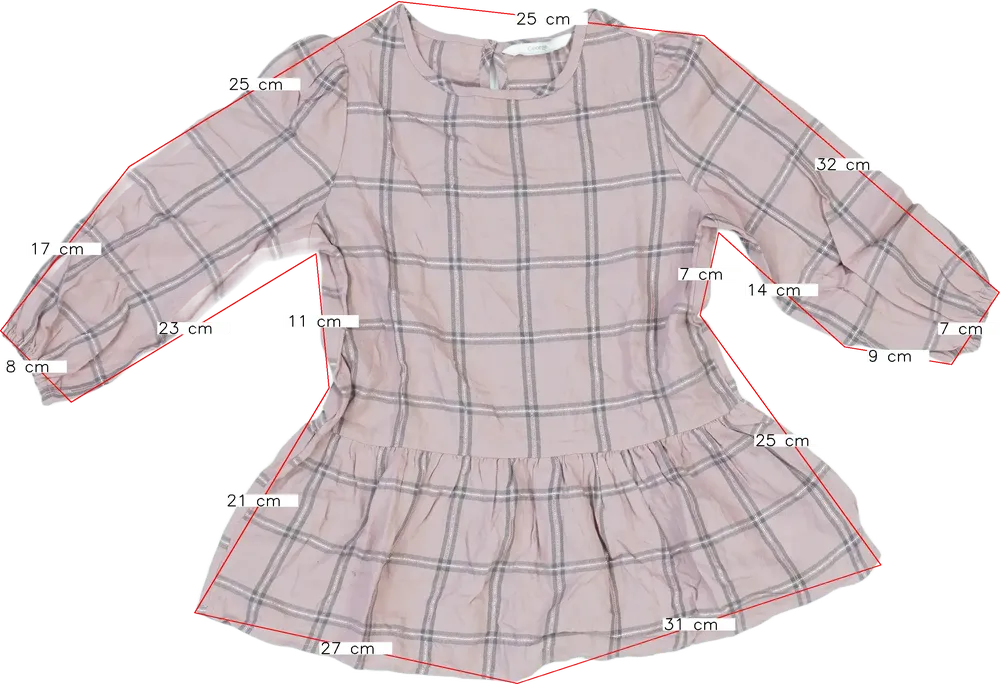 Rózsaszín George Tunika EU 128 / UK 8 év / US 8 év/M