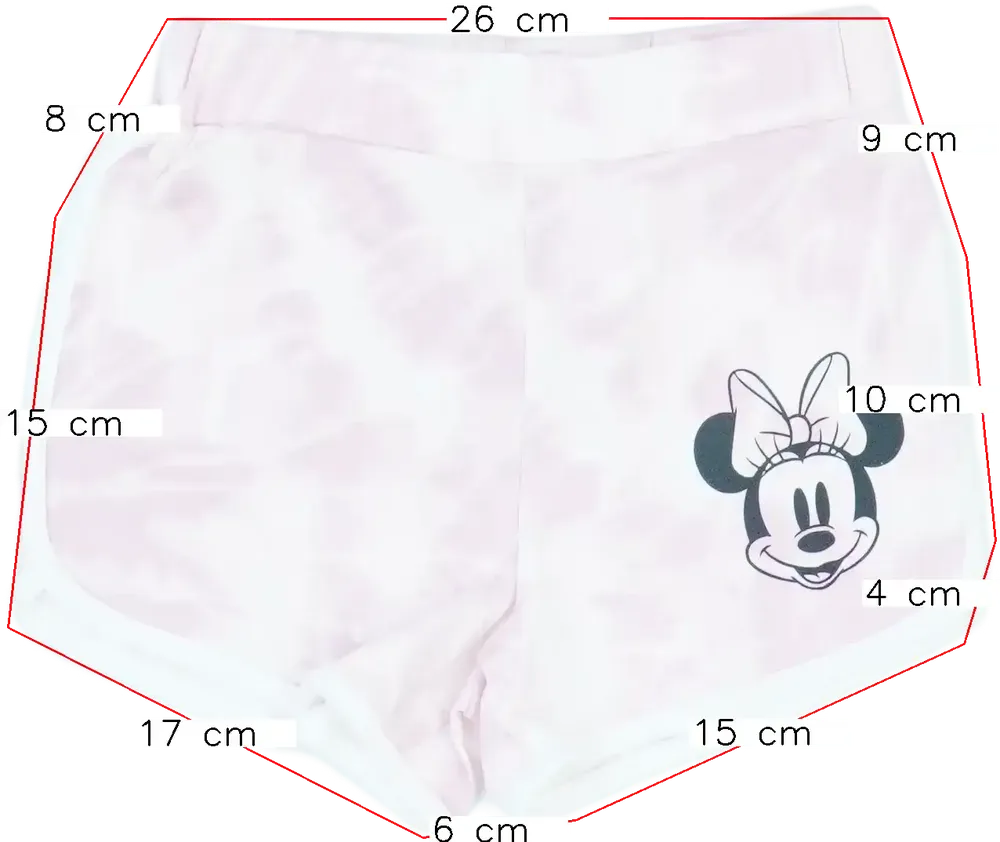 Rózsaszín Disney Rövidnadrág EU 110 / UK 5 év / US 5 év/XS