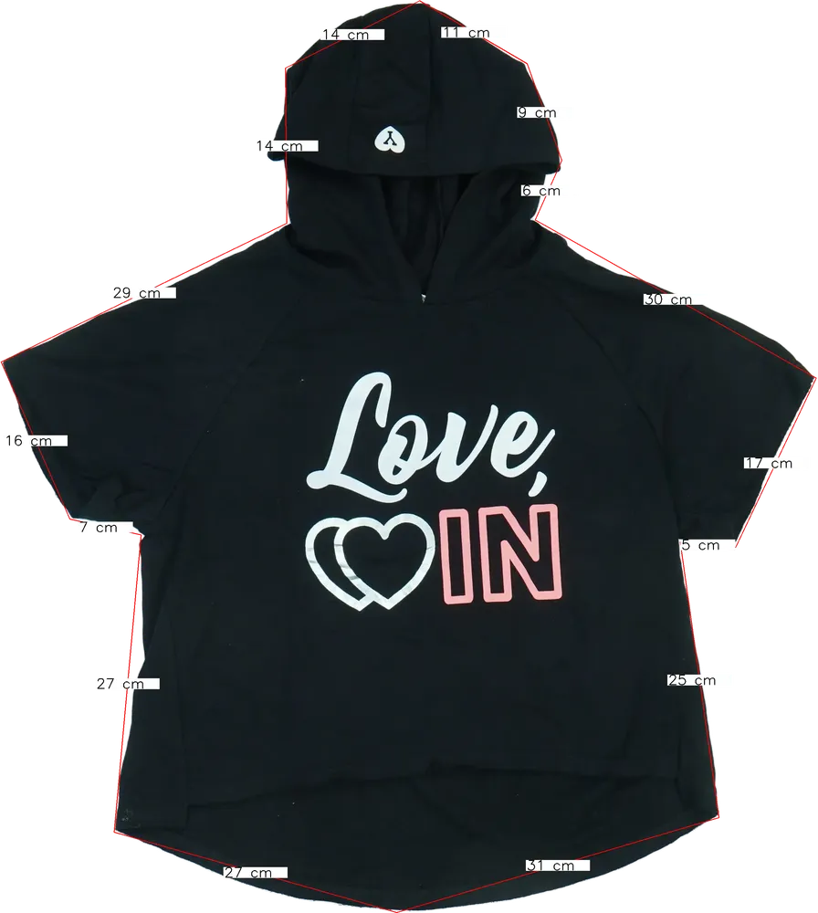 Fekete OVS Póló EU 170 / UK 15 év / US XL