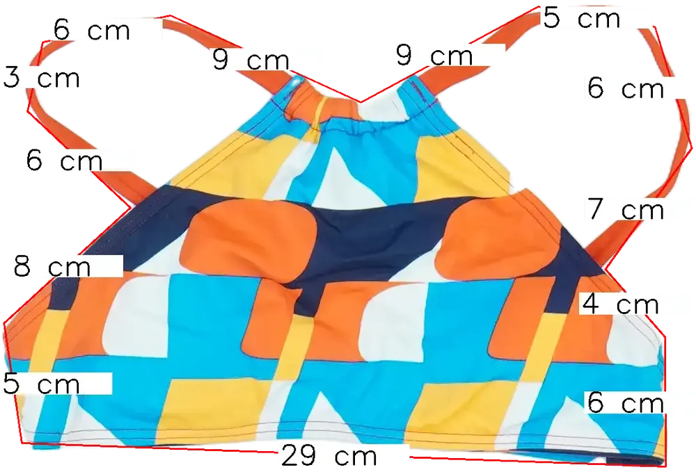 Többszínű O'neill Bikini felső EU 152 / UK 12 év / US 12 év/L