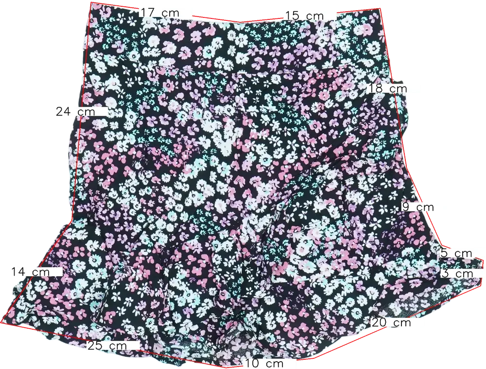 Fekete George Szoknya EU 146 / UK 11 év / US 12 év/L