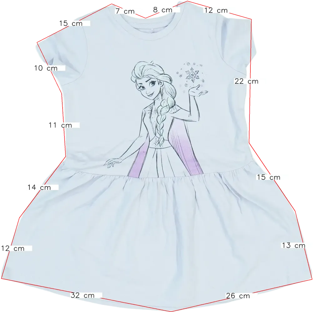 Lila Disney Tunika EU 104 / UK 4 év / US 4T/XS