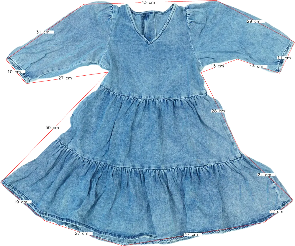 Kék George Ruha EU 146 / UK 11 év / US 12 év/L