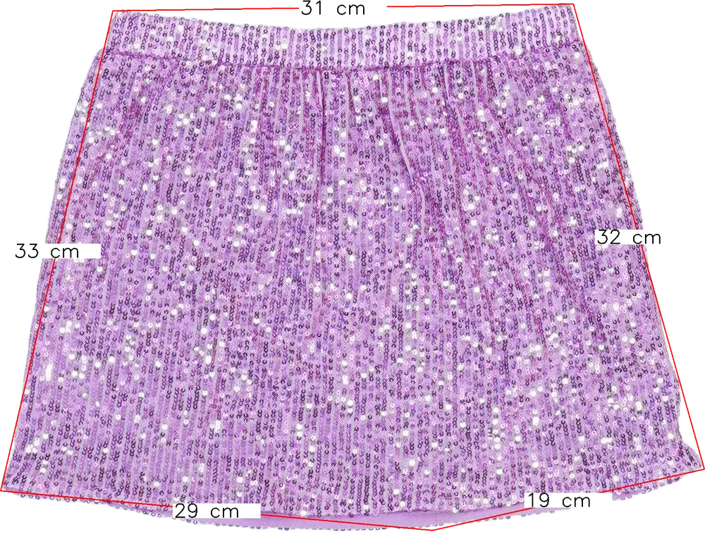 Rózsaszín George Szoknya EU 140 / UK 10 év / US 10 év/L