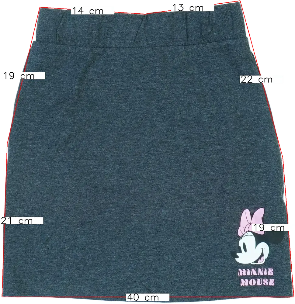 Szürke Disney Szoknya EU 140 / UK 10 év / US 10 év/L