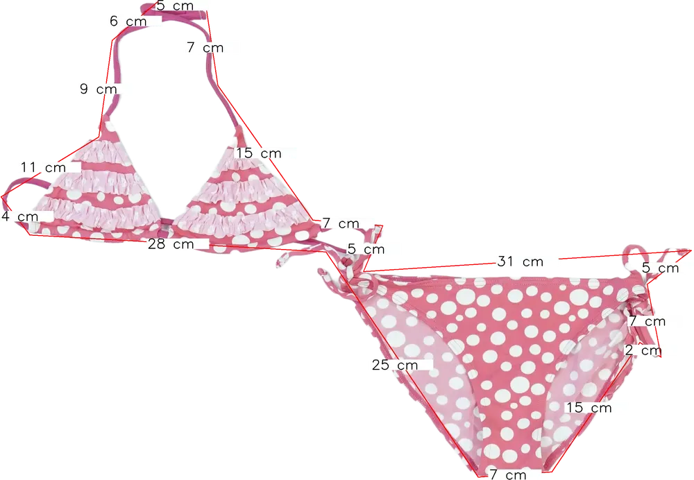 Rózsaszín Zara Bikini EU 86 / UK 12-18 hónap / US 18 hónap