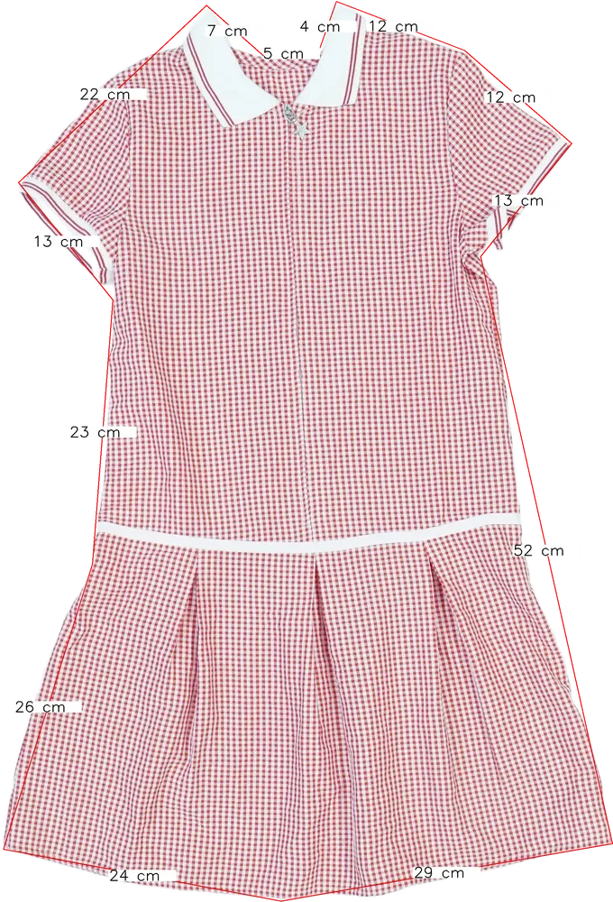 Piros George Ruha EU 134 / UK 9 év / US 9 év/L