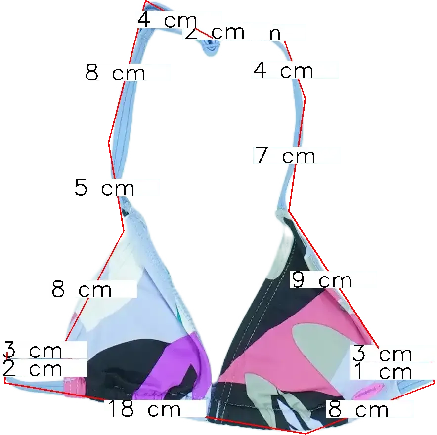 Többszínű O'neill Bikini felső EU 140 / UK 10 év / US 10 év/L