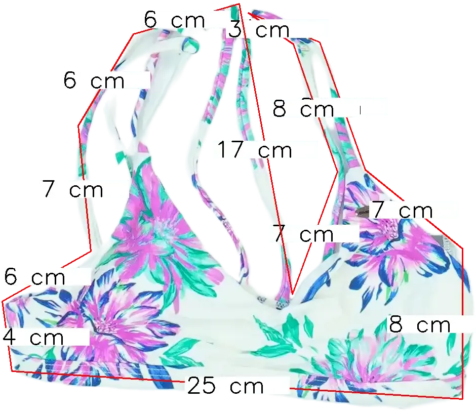 Fehér O'neill Bikini felső EU 140 / UK 10 év / US 10 év/L